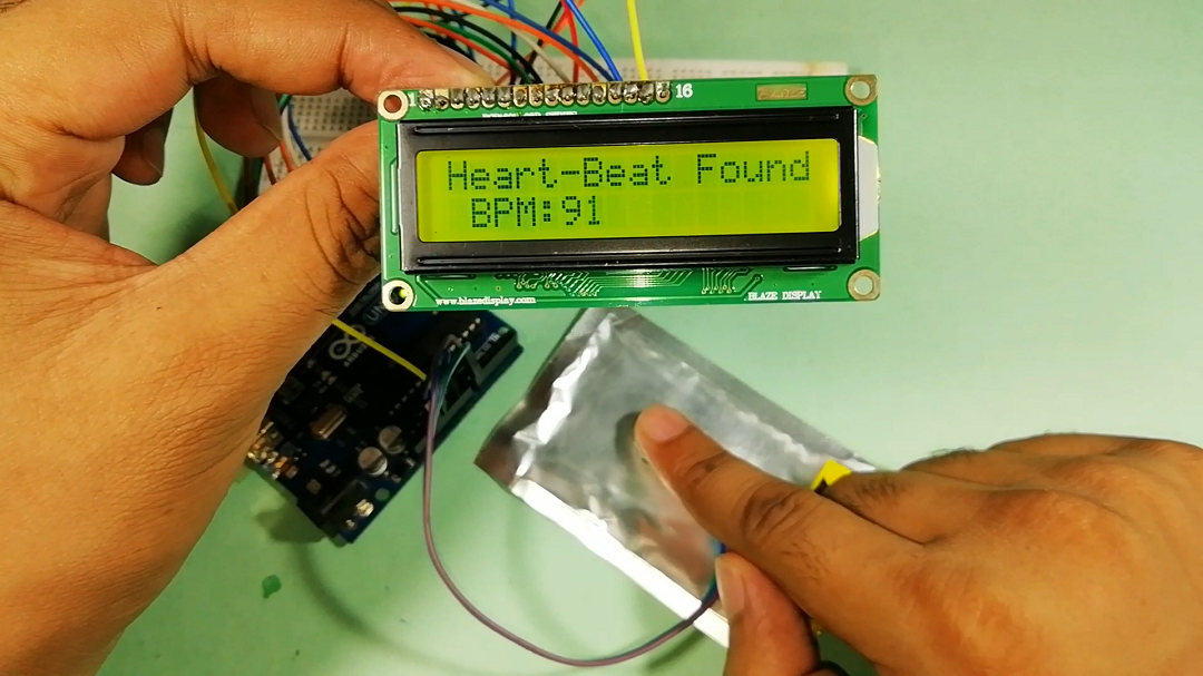 Heartbeat Sensor using Arduino Rate