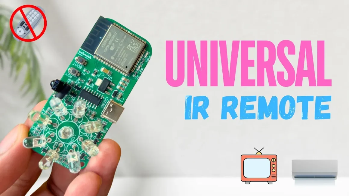 Control Any IR-Based Appliance with Your Smartphone | Universal IR Remote.