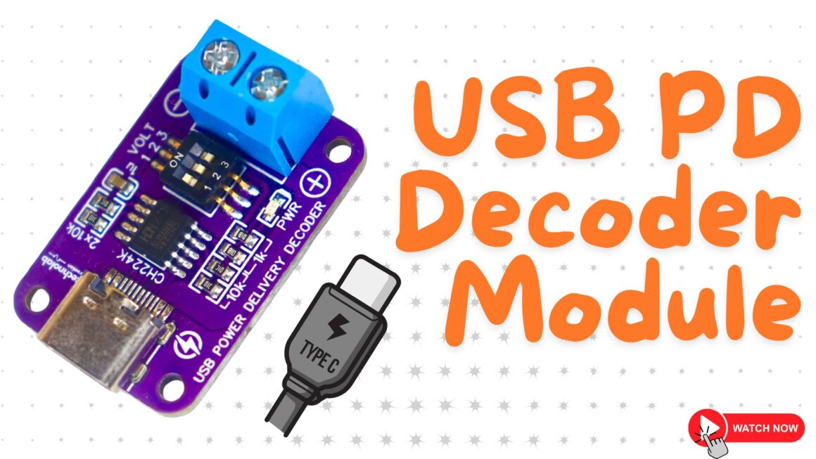 Get More Power from USB-C Chargers with This USB-PD Decoy!